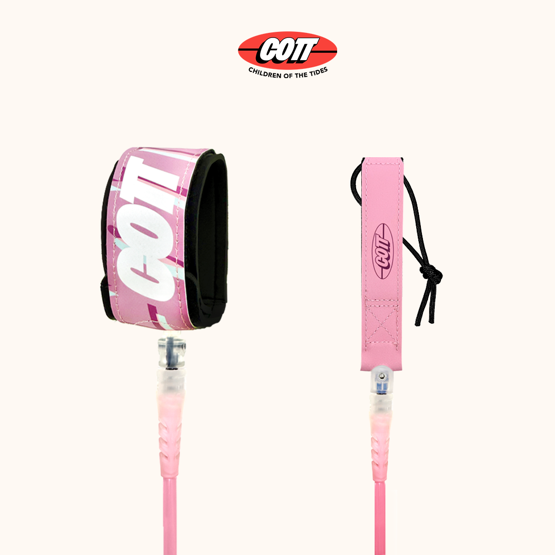 COTT Pro Series 衝浪腳繩 - Blush Breeze