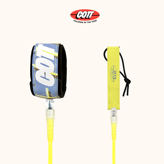 COTT Pro Series 衝浪腳繩 - Lemon Splash